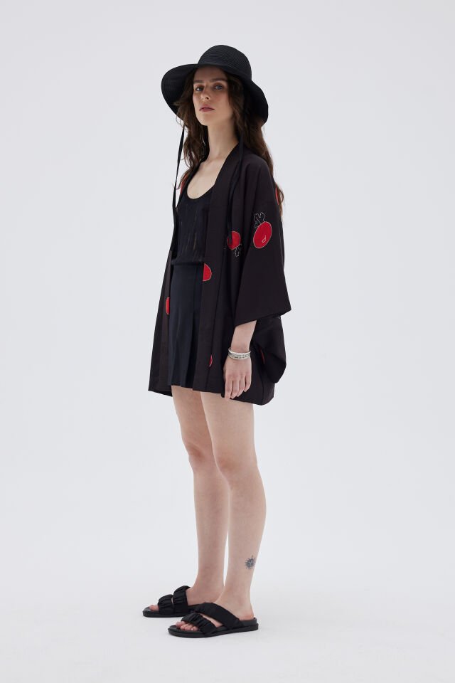 RADISH FIELDS vintage ipek kimono ceket