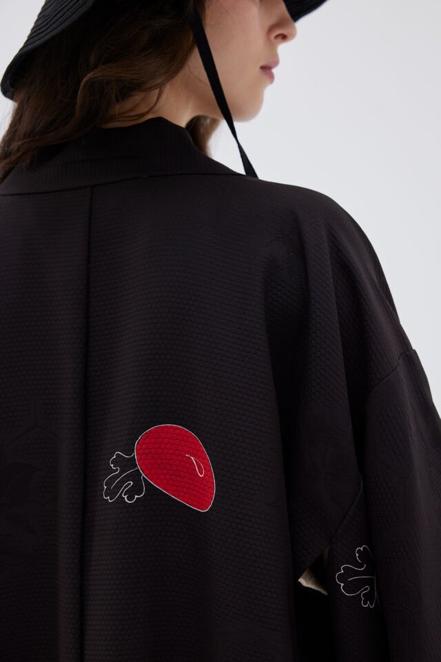 RADISH FIELDS vintage ipek kimono ceket