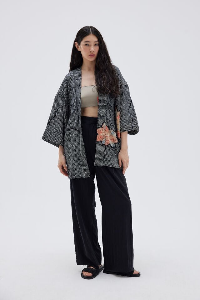 NELUMBO  vintage ipek kimono ceket