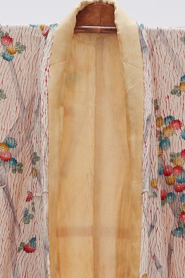 KİKU vintage ipek kimono