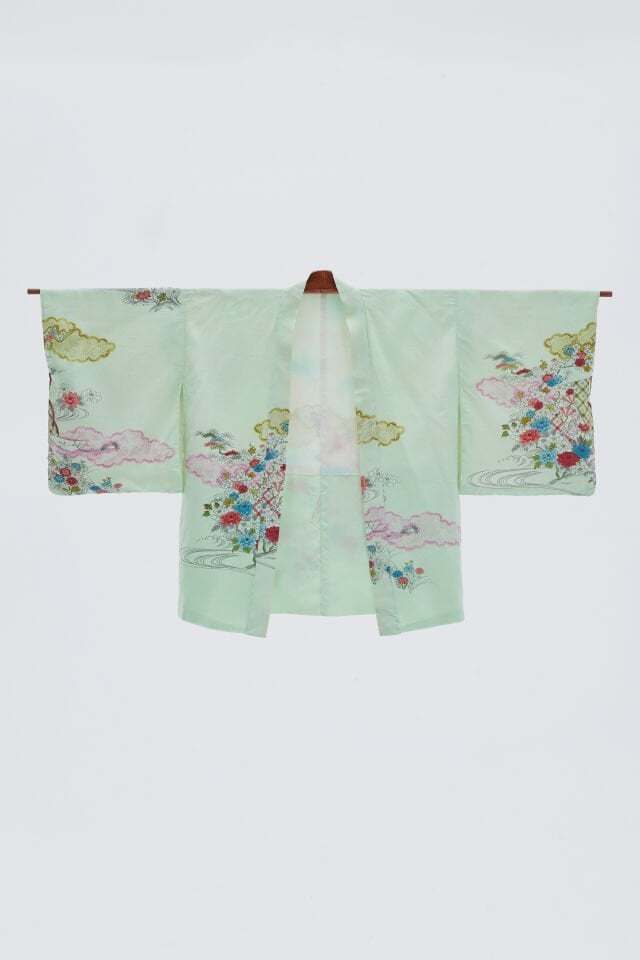 ENCHANTED GARDEN vintage ipek kimono ceket