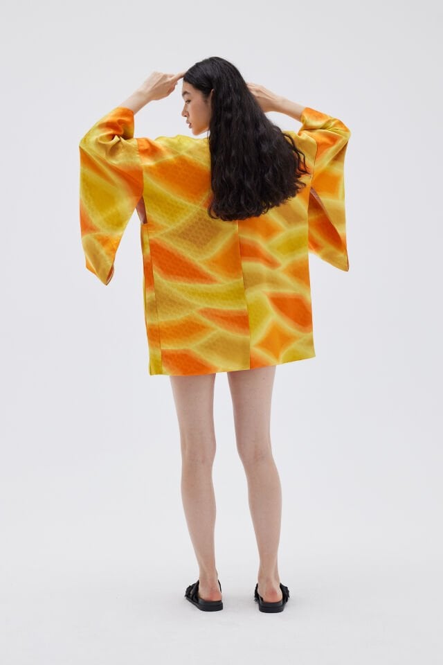 RADIANT vintage ipek kimono ceket