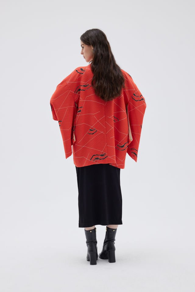 FIVE PM vintage ipek kimono ceket