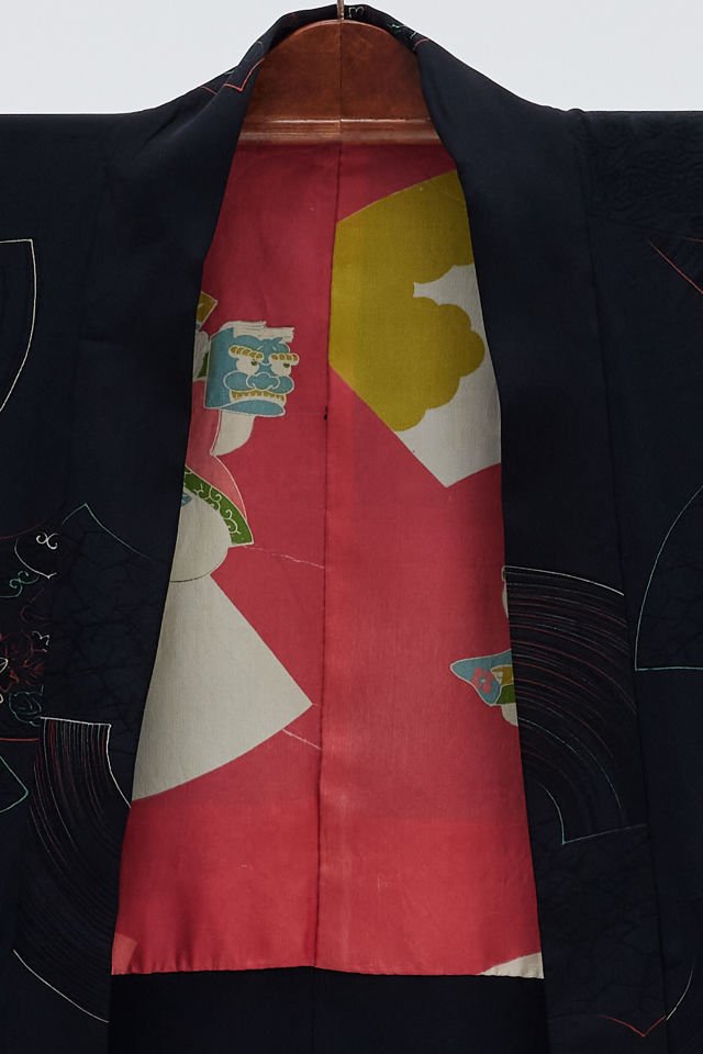 NOH vintage ipek kimono ceket