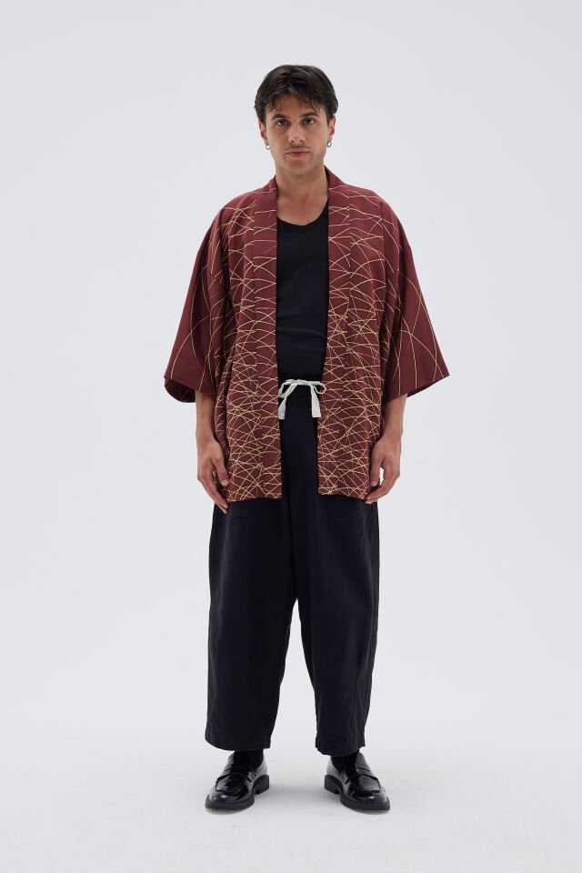BLAZE vintage ipek kimono ceket