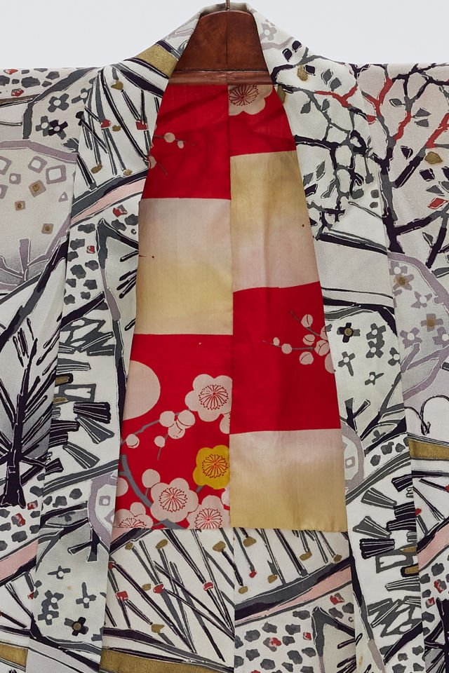 GOLD RUSH vintage ipek kimono ceket