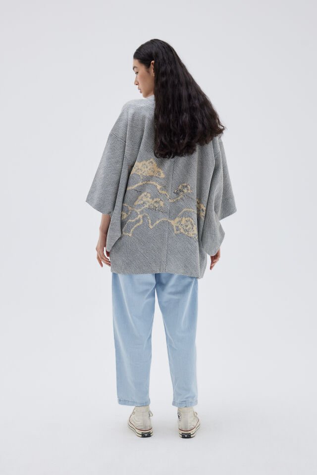MATSU vintage ipek kimono ceket