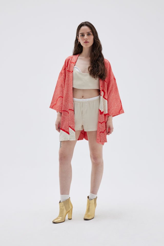 ROSEATE vintage ipek kimono ceket