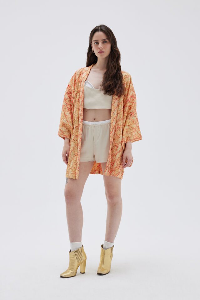 TEA PARTY vintage ipek kimono ceket
