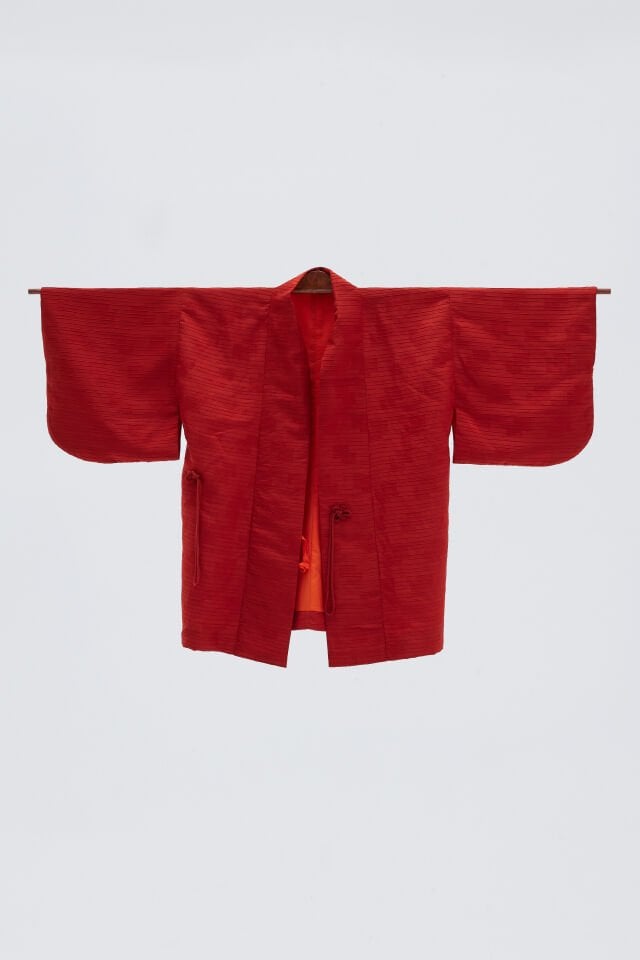 RED WEDDING vintage ipek kimono ceket