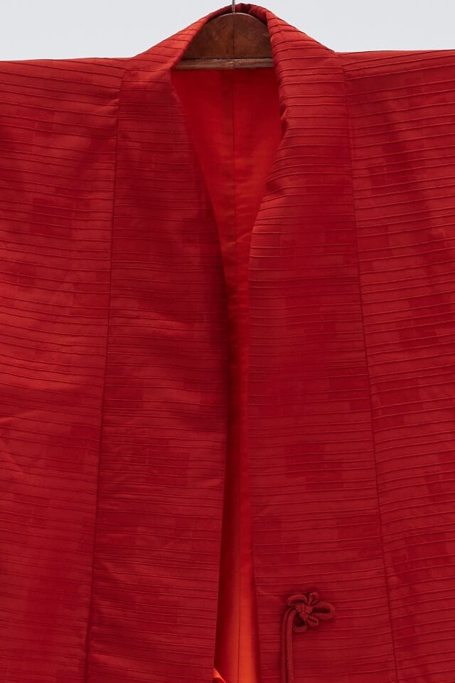 RED WEDDING vintage ipek kimono ceket