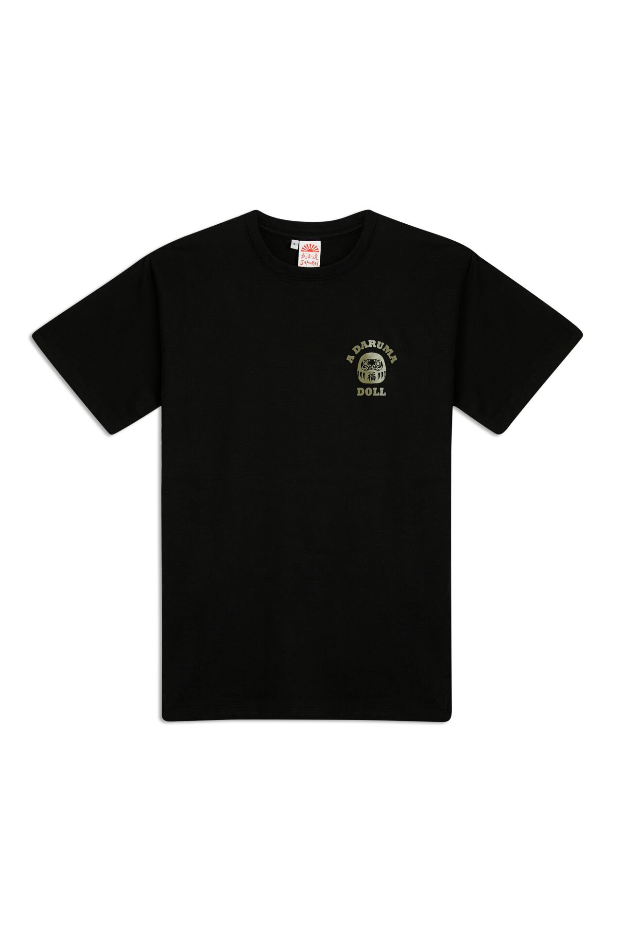 DARUMA DOLL baskılı unisex t-shirt