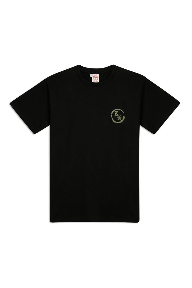 OSAKA MAP baskılı unisex t-shirt Beyaz - L