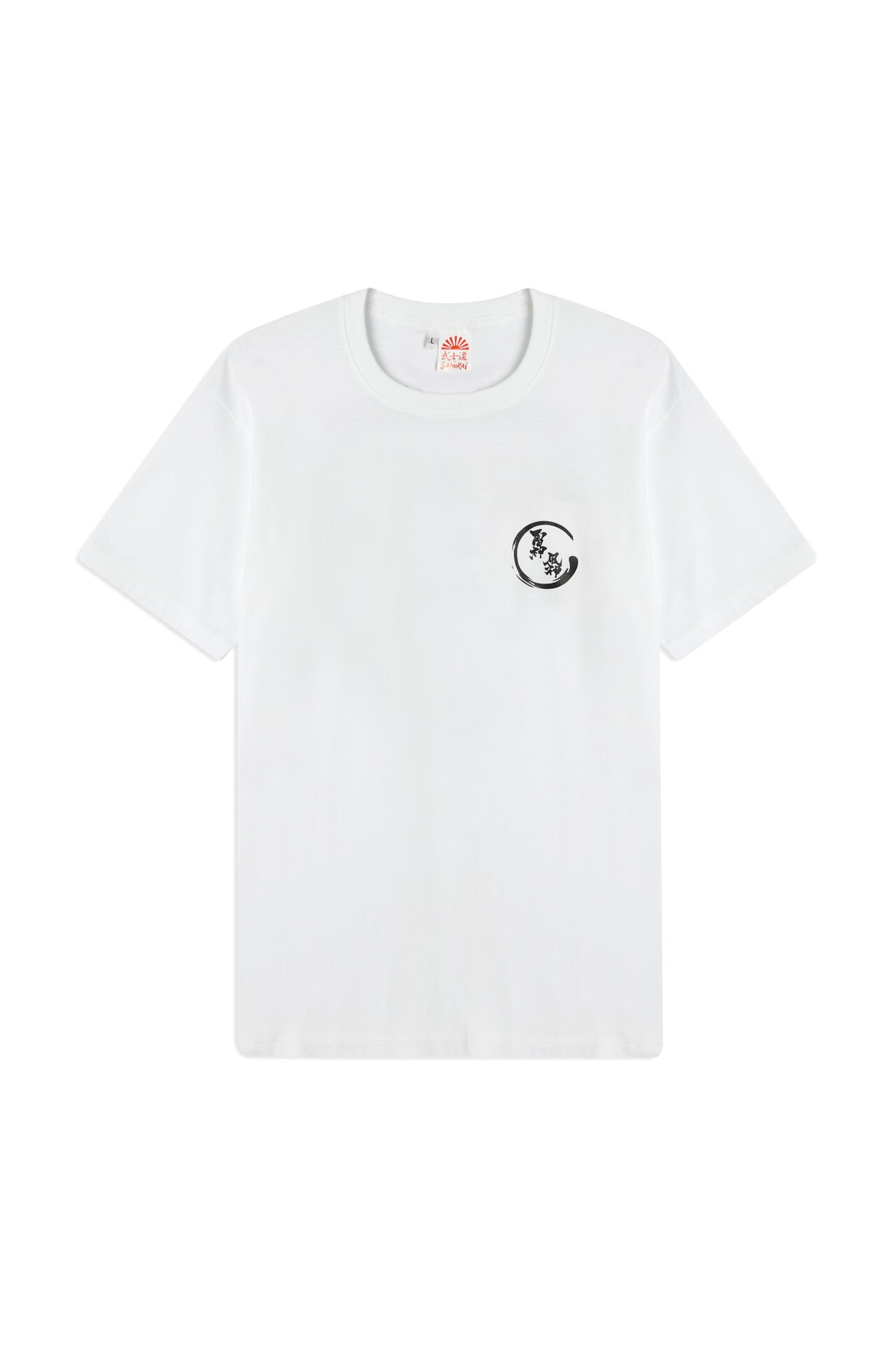 OSAKA MAP baskılı unisex t-shirt Beyaz - XL