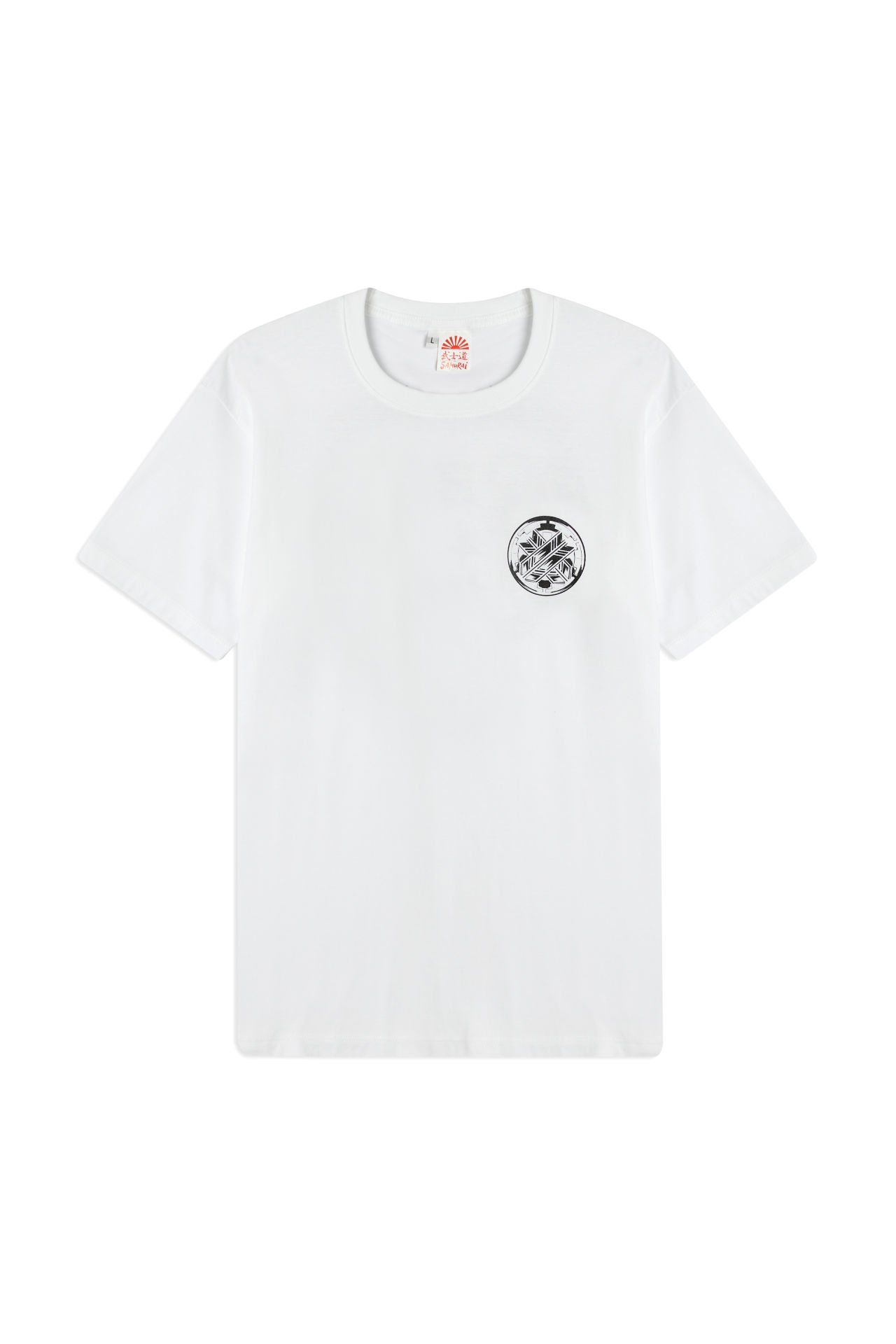 CHAO baskılı unisex t-shirt Beyaz - XL