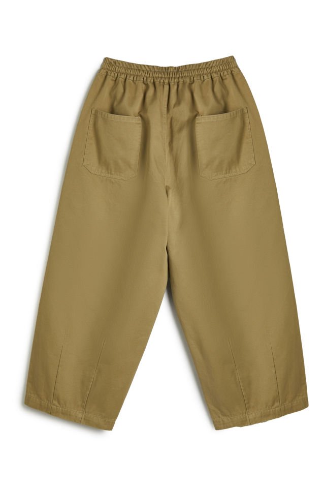 Cocoon pants bej unisex pantolon
